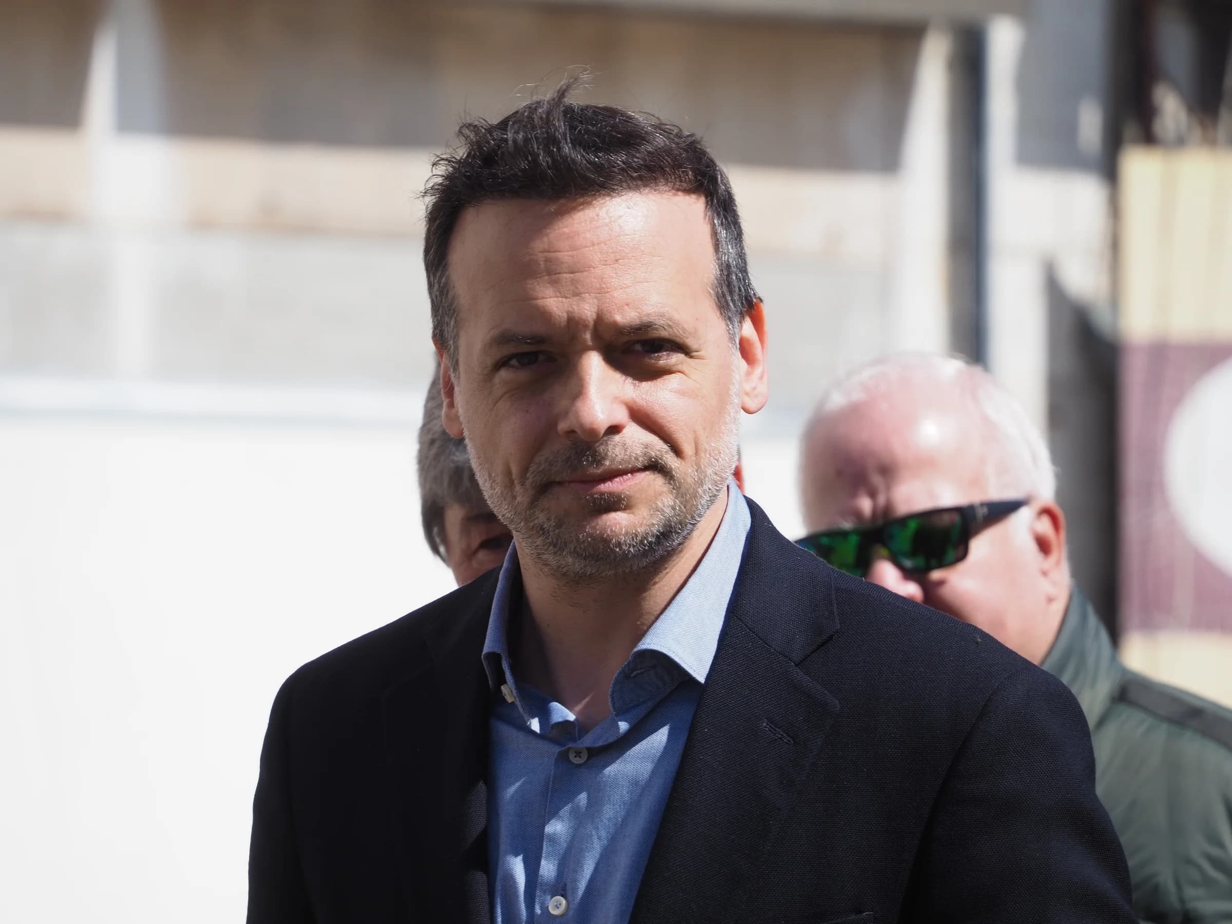 Ο Χάρης Δούκας σε εκδήλωση της Τσικνοπέμπτης στην Αθήνα το 2024