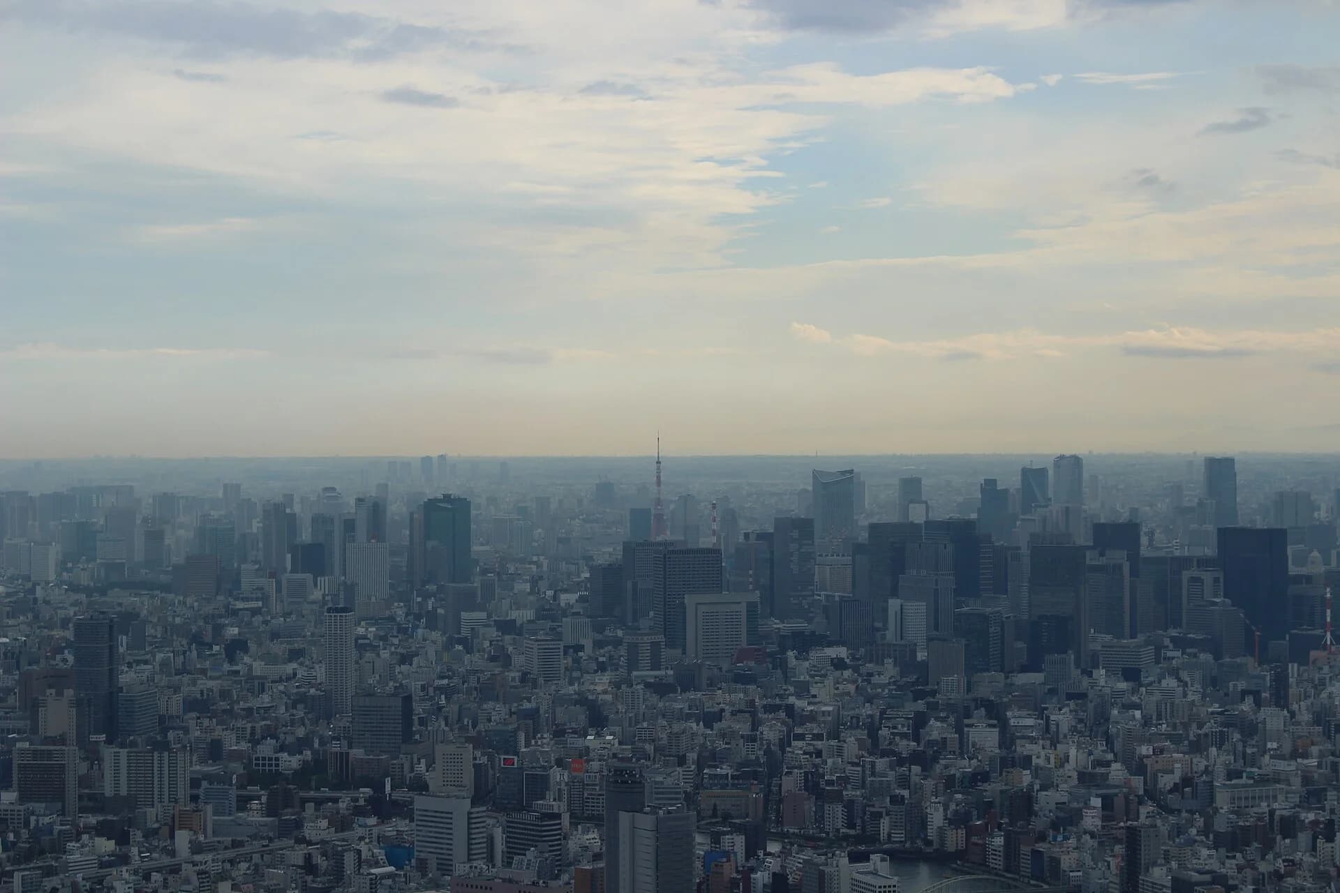 Άποψη του Τόκιο από το Tokyo Skytree