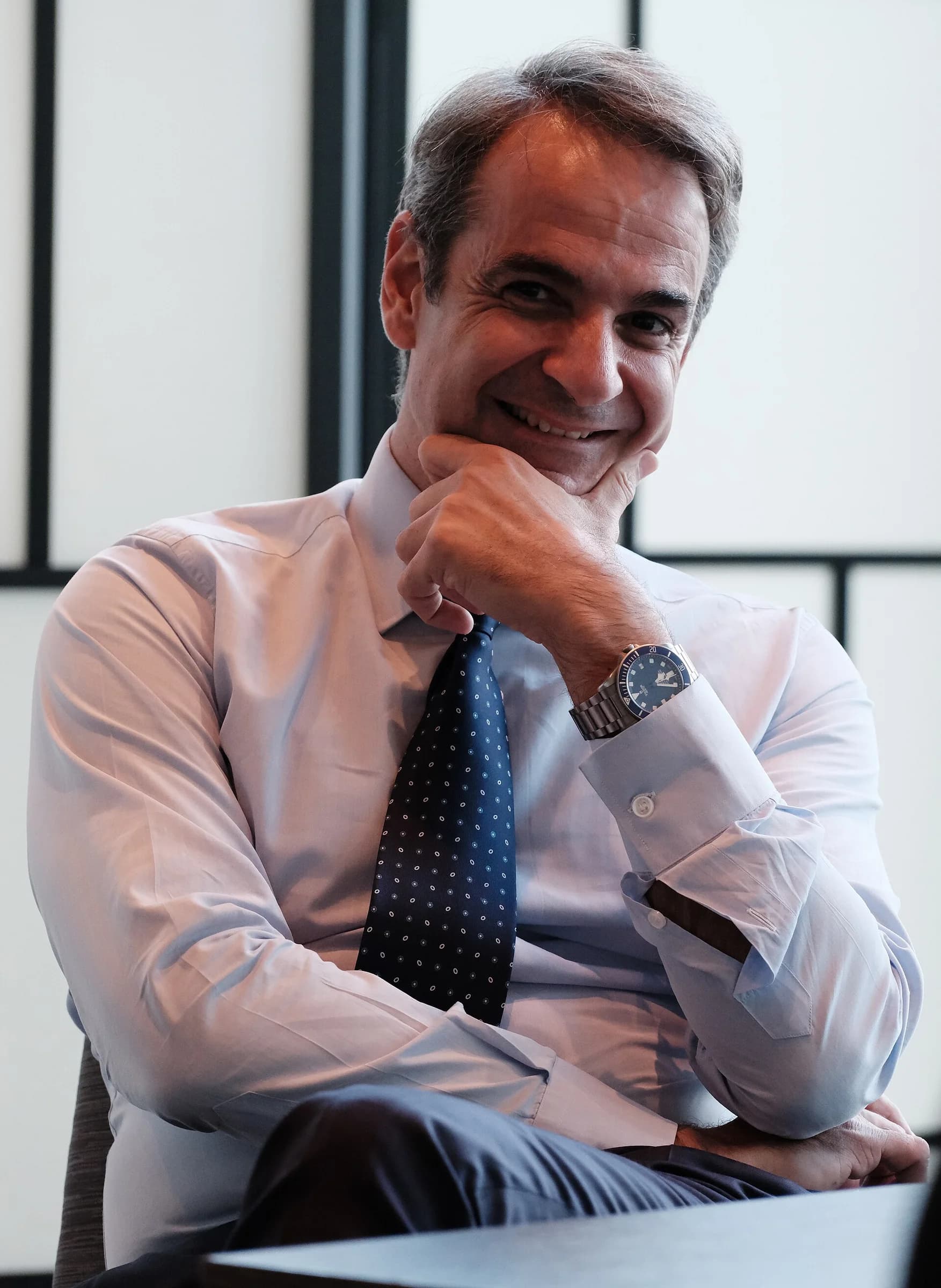 Ο Κυριάκος Μητσοτάκης στη σύνοδο του ΕΛΚ για τα Δυτικά Βαλκάνια στη Λιουμπλιάνα το 2021
